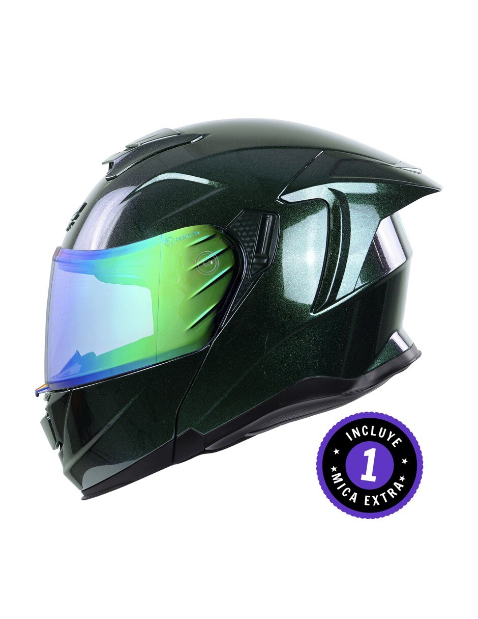 Casco abatible para motocicleta urbana unisex 5